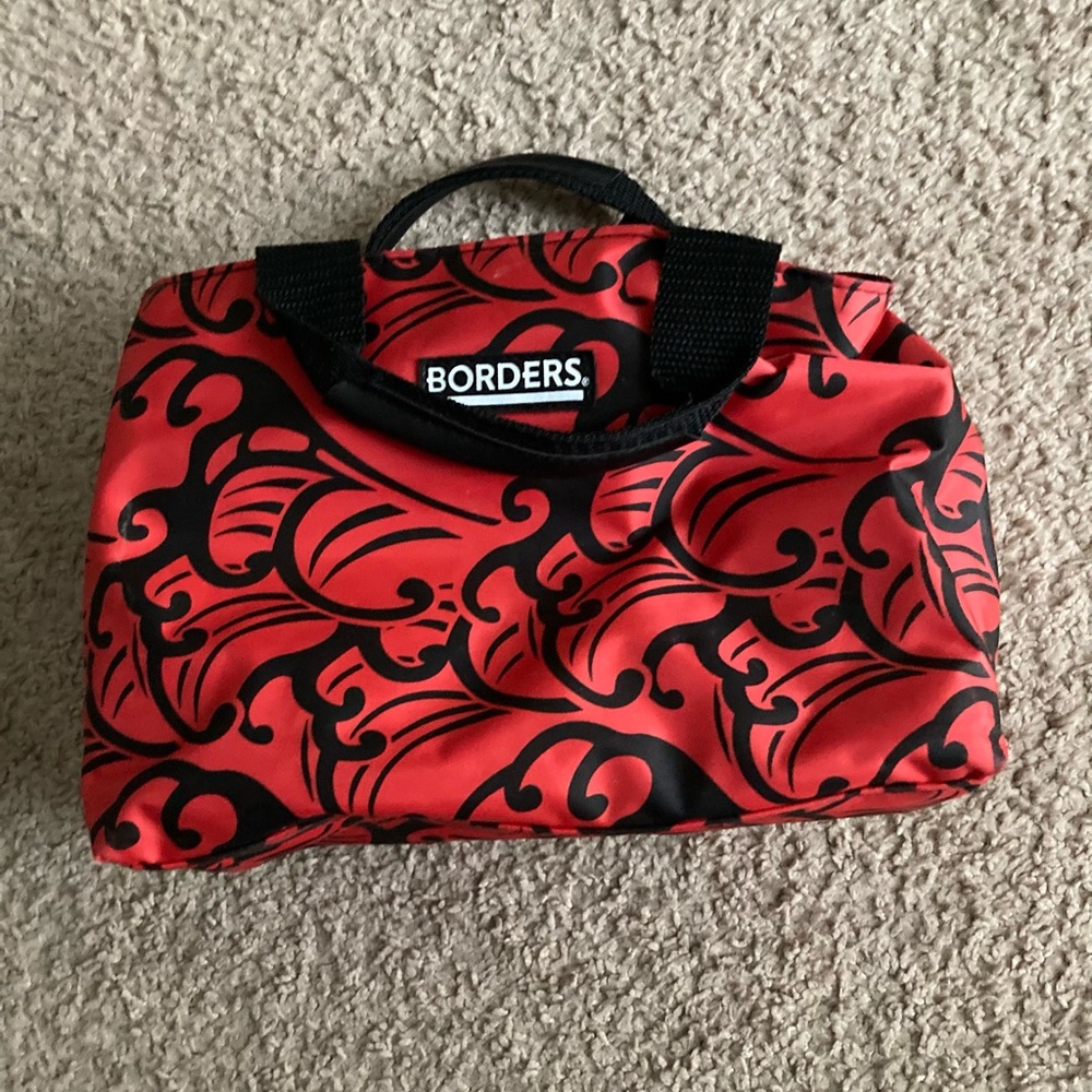 Borders Red Bag